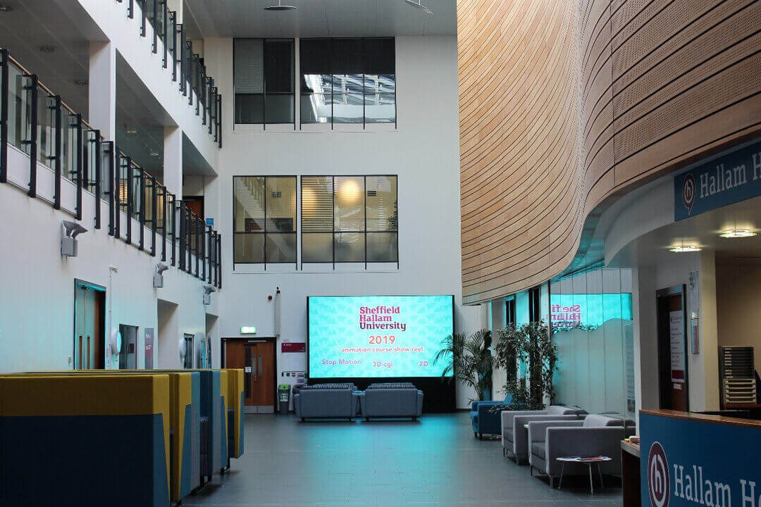 Atrium from the entrence